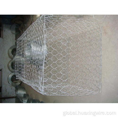 Hexagonal Gabion Wire Mesh HEAVY ZINC HEXAGONAL MESH GABION Factory